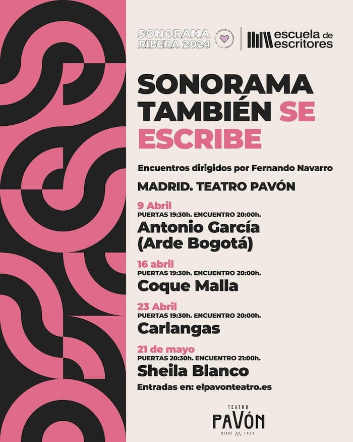 En abril vuelve a Madrid Sonorama También se escribe