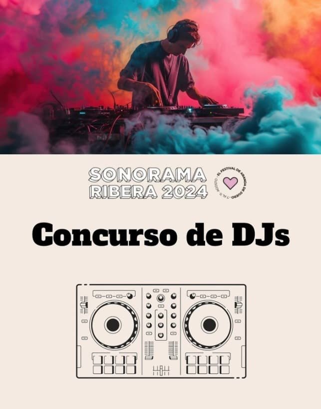 Concurso de Djs para pinchar en Sonorama 2024