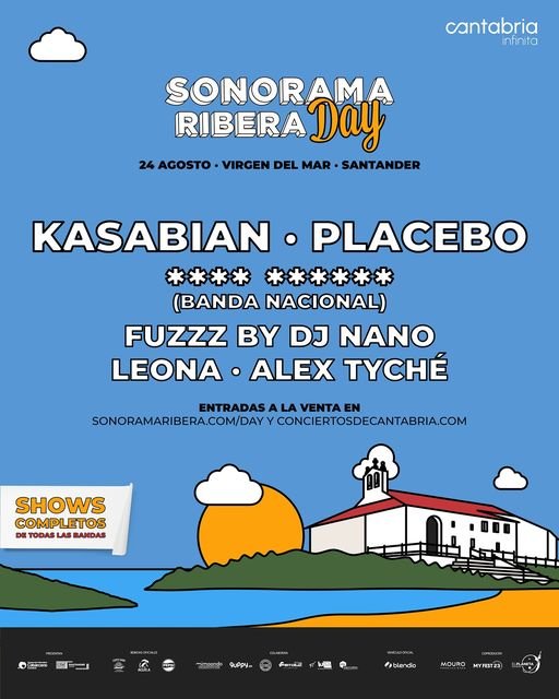 Placebo se une al Sonorama Ribera Day en Santander