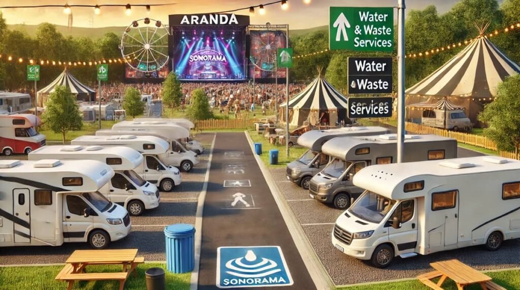 Aparcar Autocaravana en Aranda sonorama
