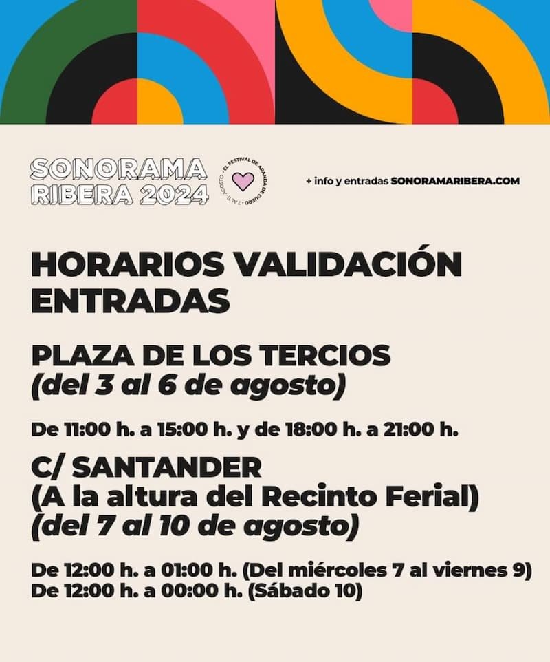 recogida pulseras sonorama
