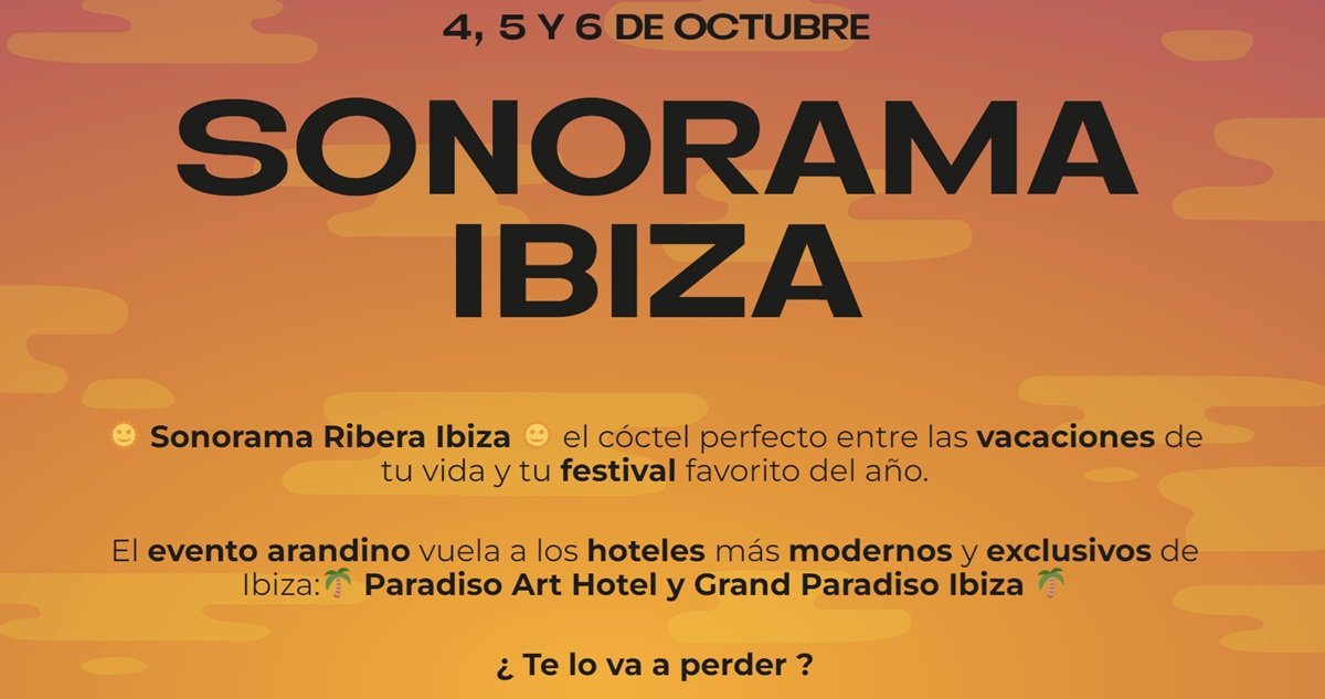 Sonorama Ibiza 2024 info