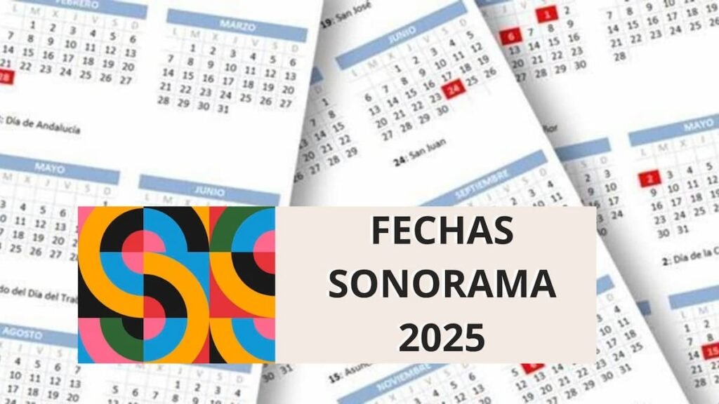 Fechas Sonorama 2025