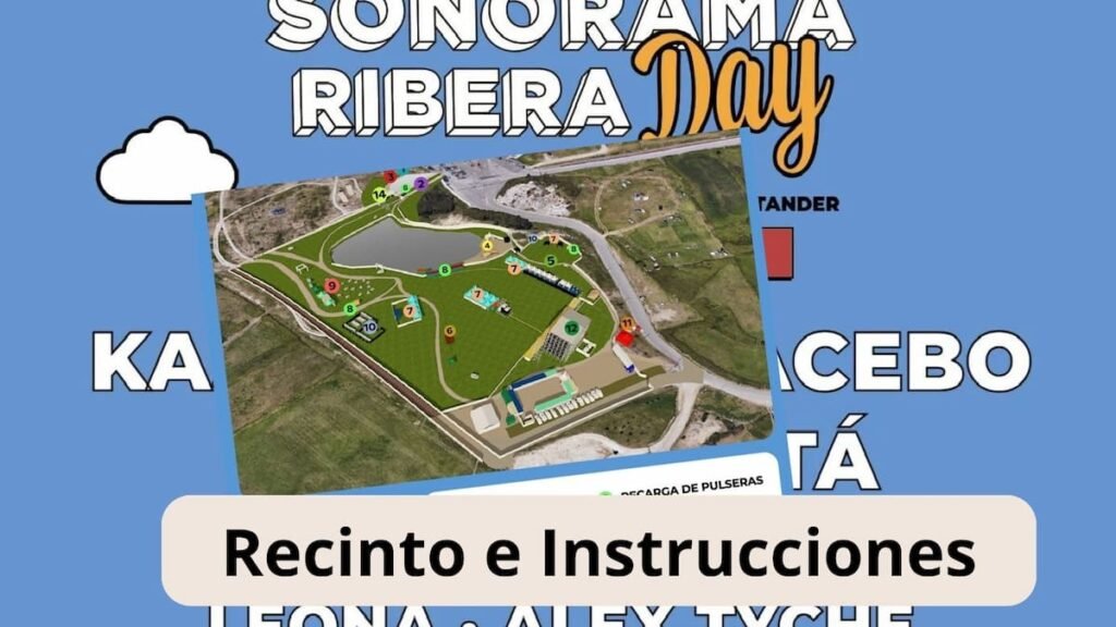 Sonorama Ribera Day 2024: Plano e instrucciones finales