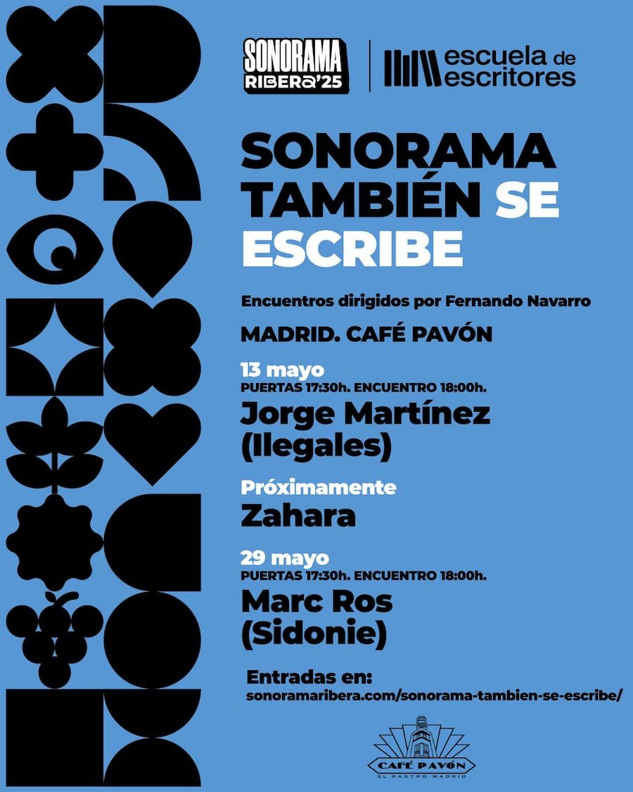 Cartel Sonorama También se escribe 2025