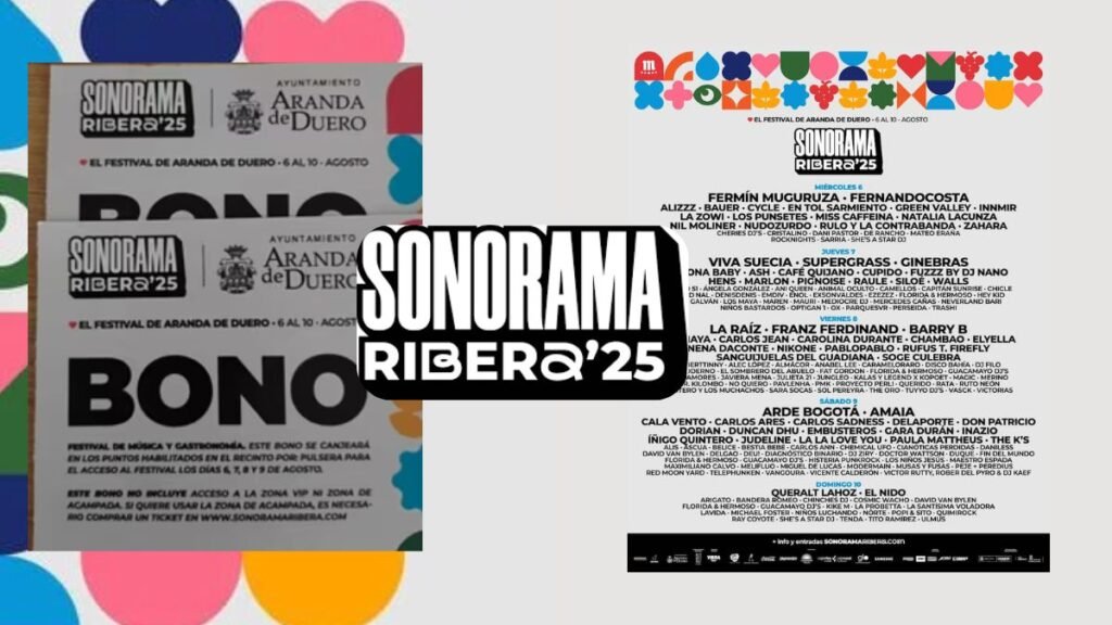 ¿Cómo ganar tus abonos para Sonorama 2025?